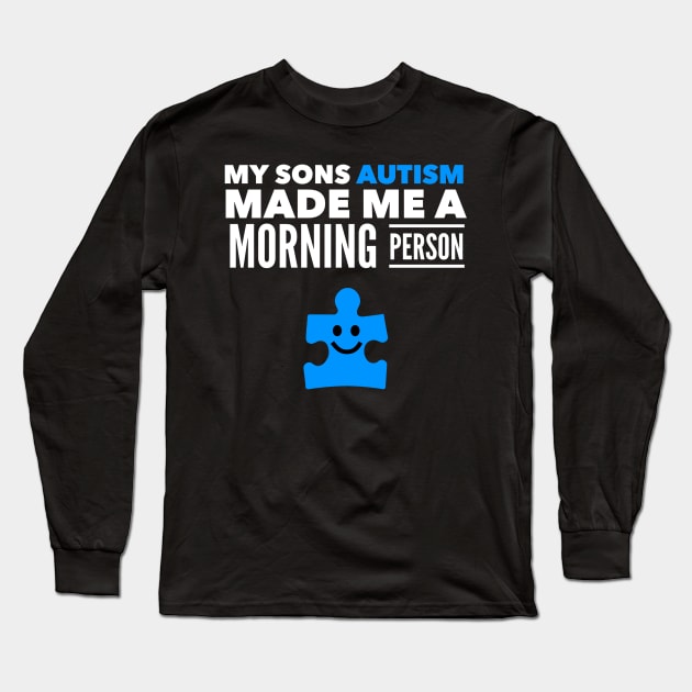 Funny Autism Awareness Design Long Sleeve T-Shirt by TeeShirt_Expressive